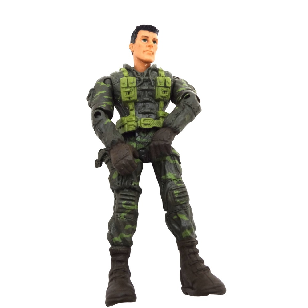 Alex Rucker Brody Green tactical uniform Lanard the Corp‎ a 2003 GI Joe toy 1:18